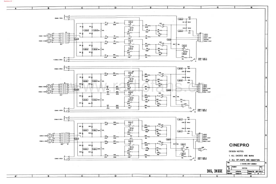 Cinepro-3K6SE-pwr-sch维修电路图 手册.pdf_第1页