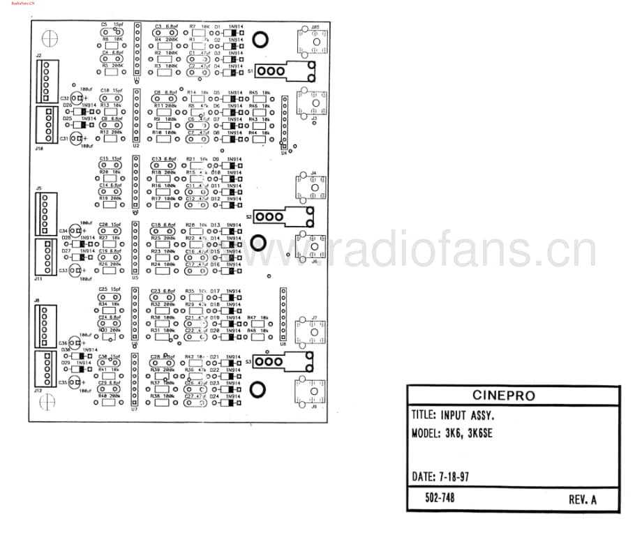 Cinepro-3K6SE-pwr-sch维修电路图 手册.pdf_第2页