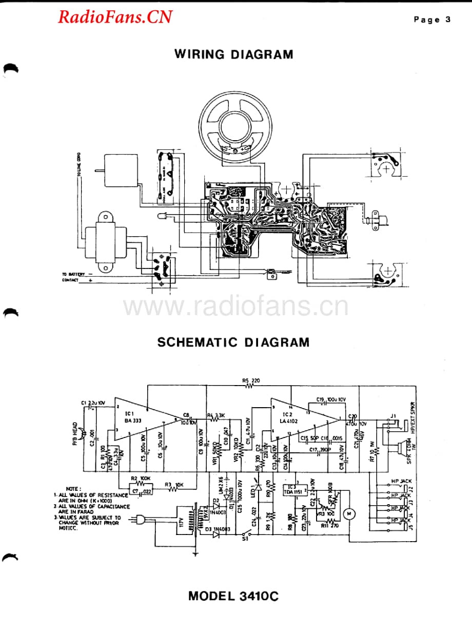 Califone-3410C-tape-sm维修电路图 手册.pdf_第2页