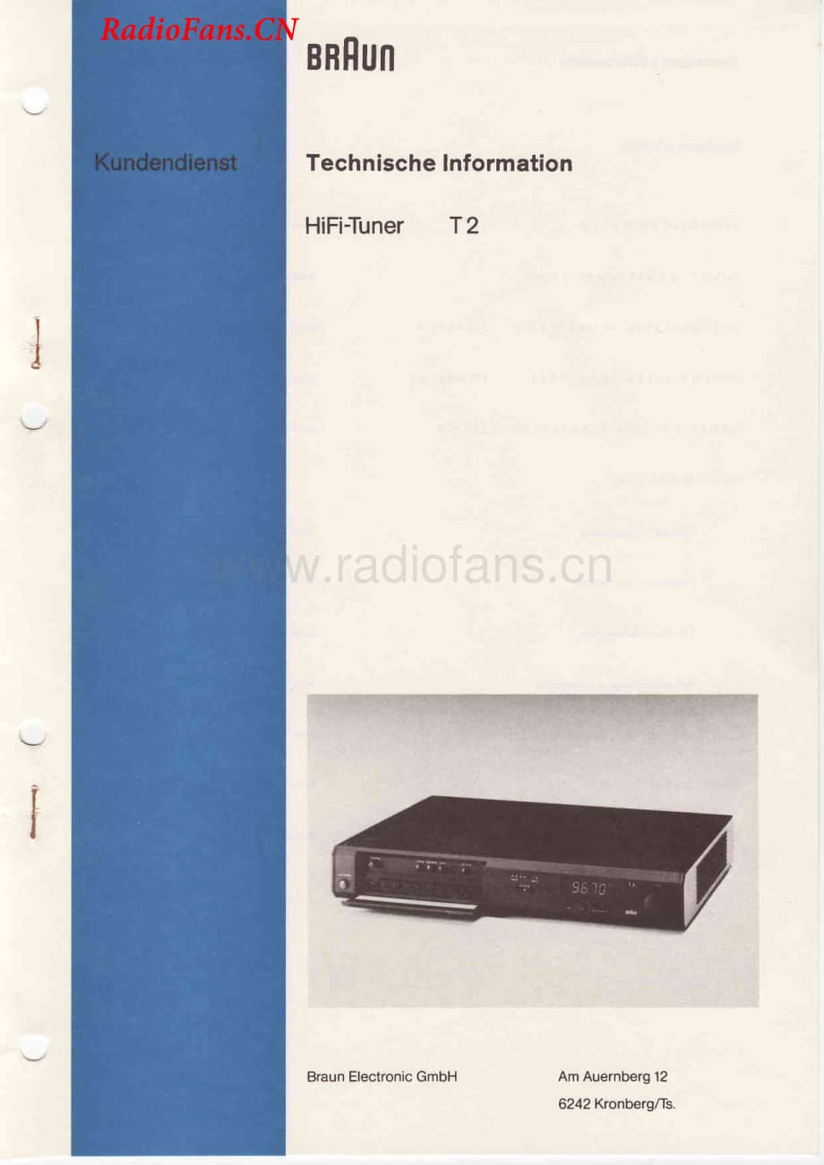 Braun-T2-tun-sm维修电路图 手册.pdf_第1页