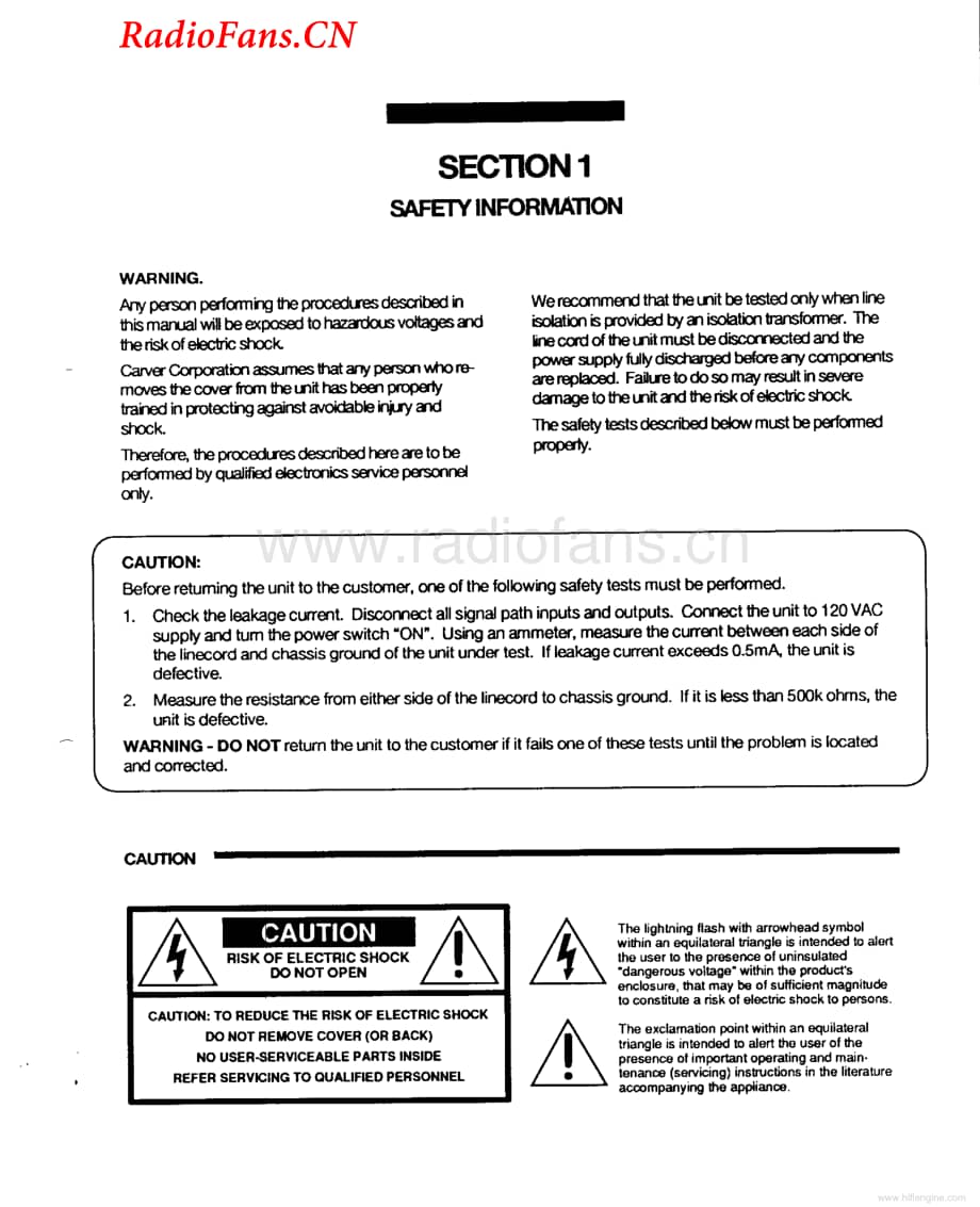 Carver-TFM42-pwr-sm维修电路图 手册.pdf_第2页