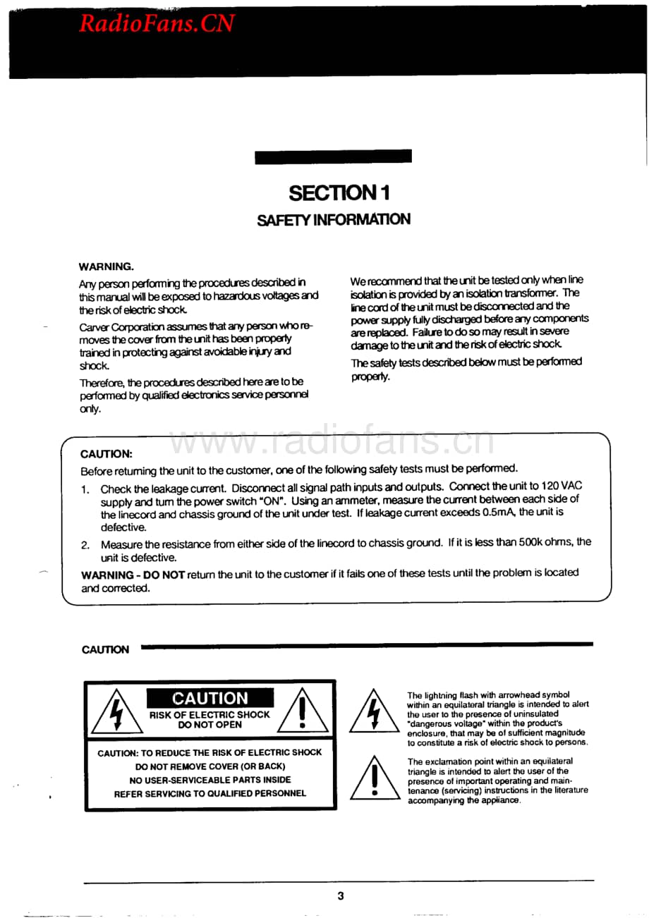 Carver-M4.0T-pwr-sm维修电路图 手册.pdf_第3页