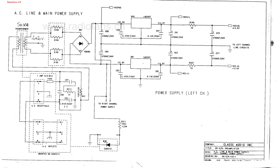 Classe-DR5L-pre-sch维修电路图 手册.pdf_第1页