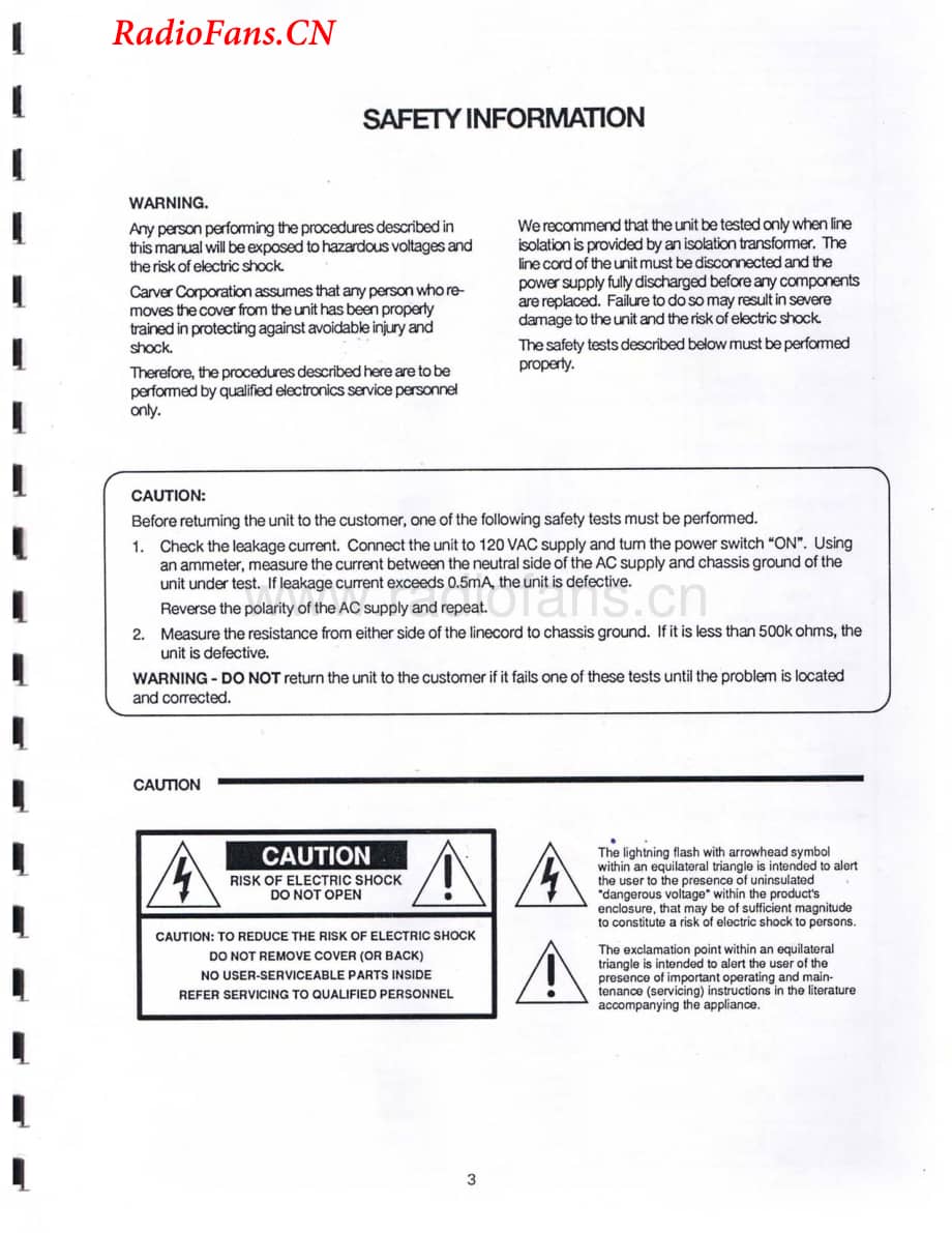 Carver-A760-pwr-sm维修电路图 手册.pdf_第3页