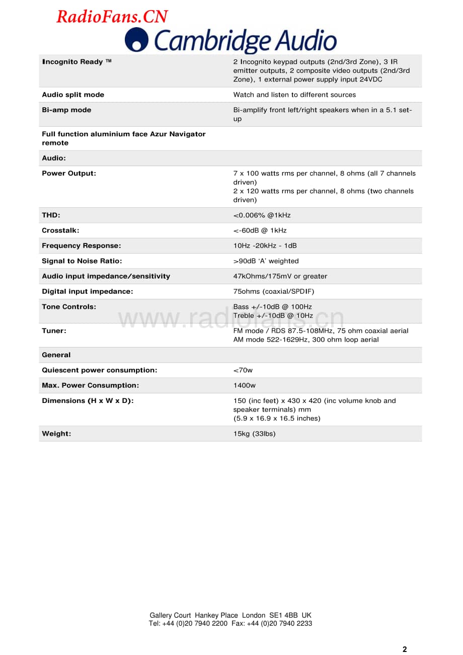 Cambridge-650R-av-sm维修电路图 手册.pdf_第2页