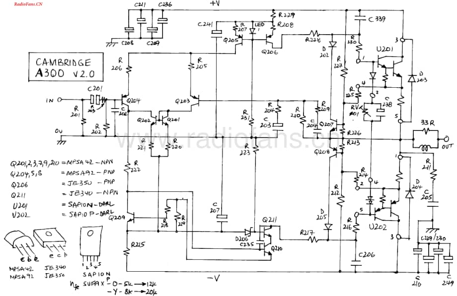 Cambridge-A300-pwr-sch维修电路图 手册.pdf_第1页