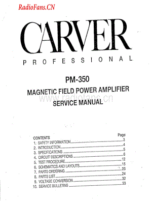Carver-PM350-pwr-sm维修电路图 手册.pdf