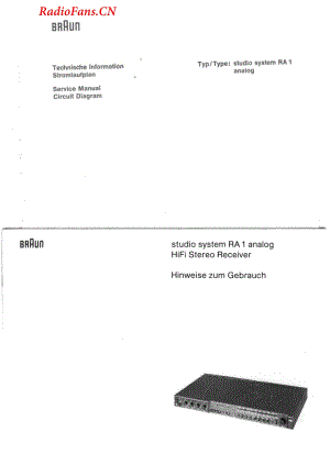 Braun-RA1-int-sm2维修电路图 手册.pdf