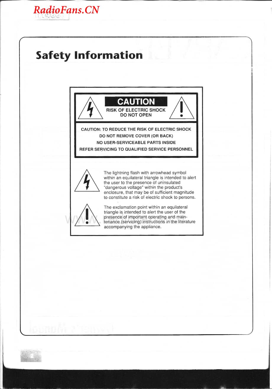 Carver-PM140-pwr-om维修电路图 手册.pdf_第2页