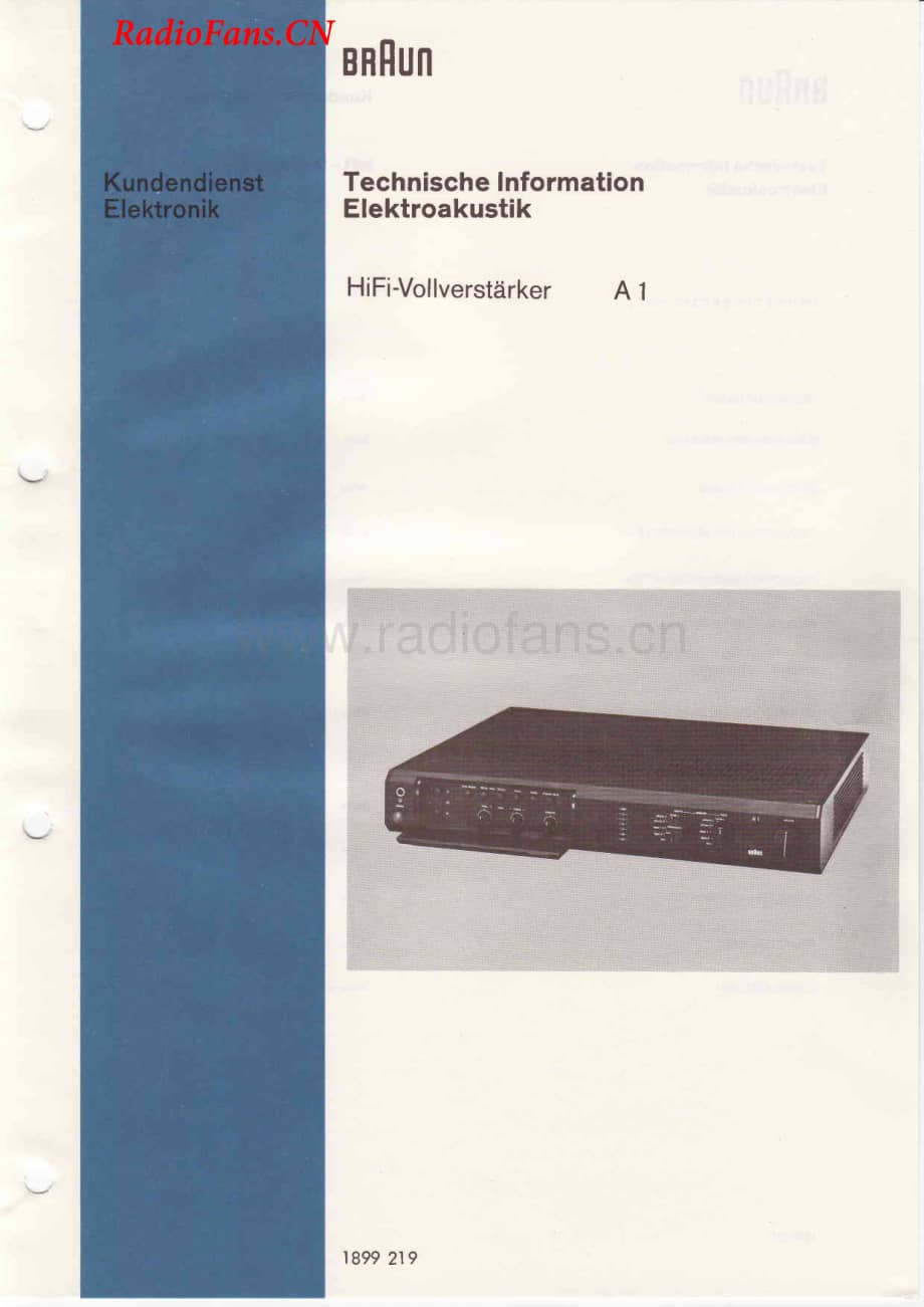 Braun-A1-int-sm维修电路图 手册.pdf_第1页