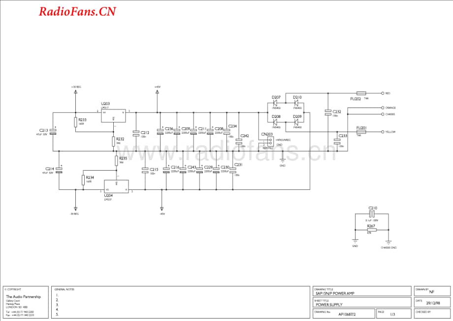 Cambridge-P500-pwr-sch维修电路图 手册.pdf_第1页