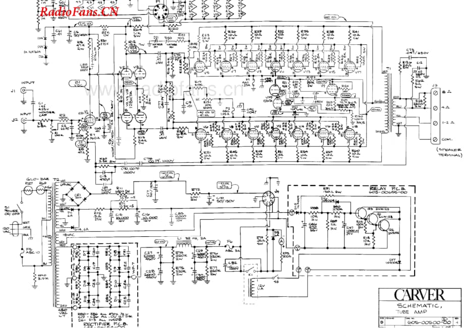 Carver-Silver7A-pwr-sch维修电路图 手册.pdf_第1页