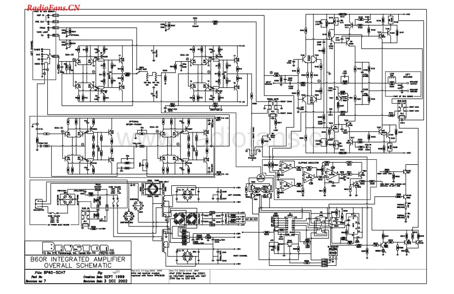 Bryston-B60-int-sch维修电路图 手册.pdf_第1页