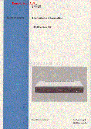 Braun-R2-rec-sm维修电路图 手册.pdf