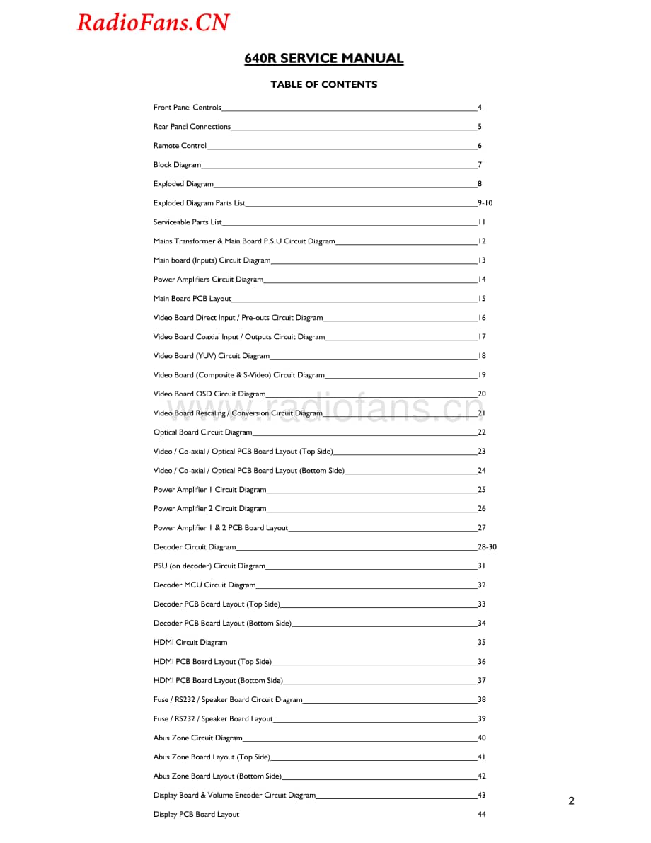 Cambridge-640R-sur-sm维修电路图 手册.pdf_第2页