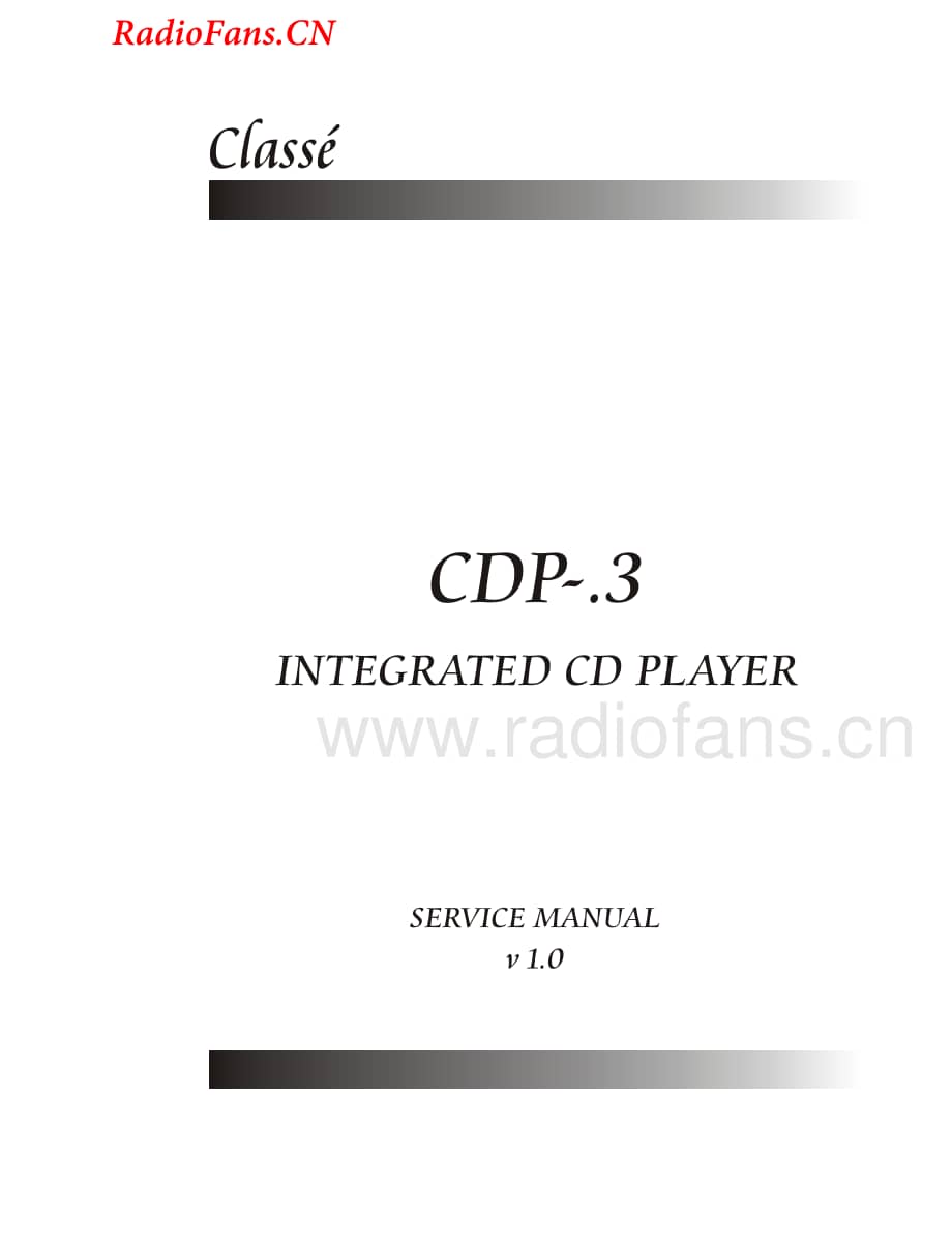 Classe-CDP3-cd-sm维修电路图 手册.pdf_第1页