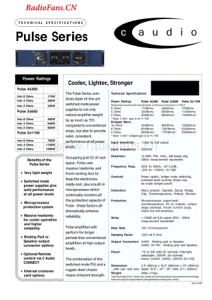 C.Audio-Pulse4x1100-pwr-sm维修电路图 手册.pdf