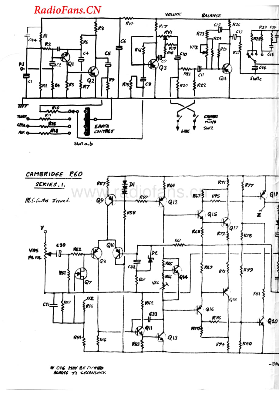 Cambridge-P60-int-sch1维修电路图 手册.pdf_第1页