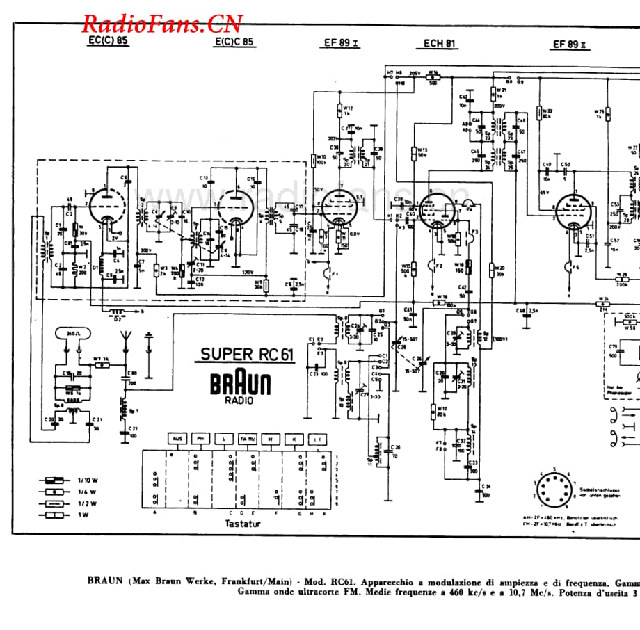 Braun-RC61-rec-sch维修电路图 手册.pdf_第1页