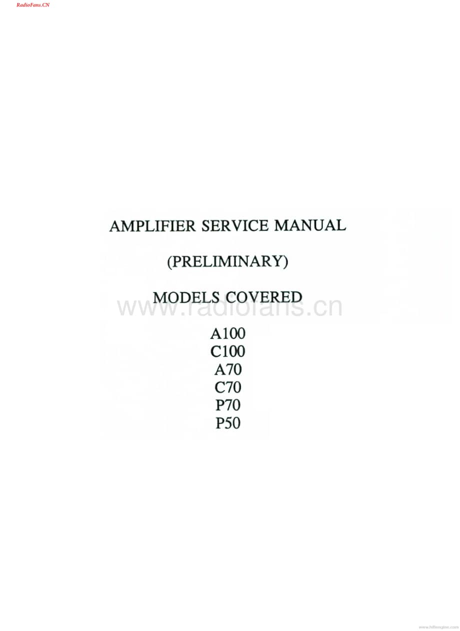 Cambridge-C70-pre-sm维修电路图 手册.pdf_第1页