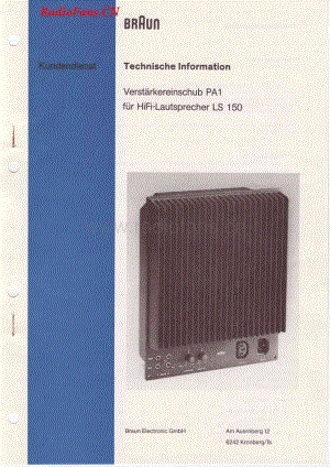Braun-PA1-pwr-sm维修电路图 手册.pdf