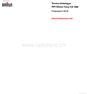 Braun-CE1000-tun-sm维修电路图 手册.pdf