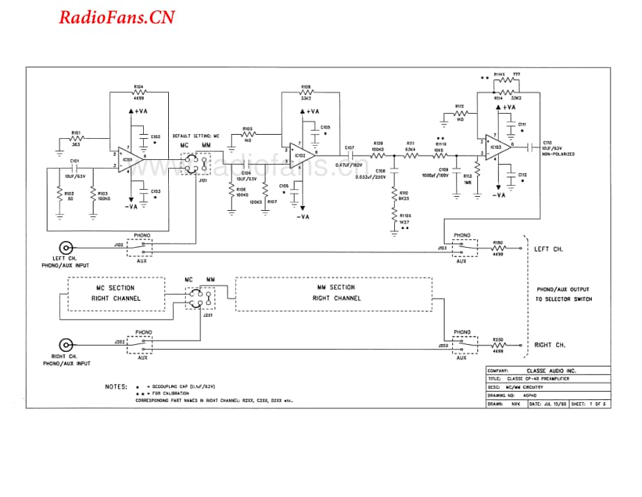 Classe-CP40-pre-sm维修电路图 手册.pdf_第3页