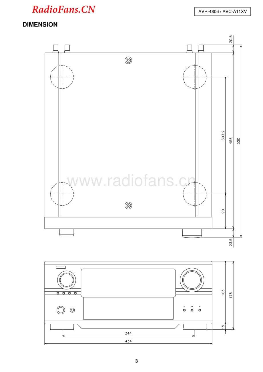 Denon-AVCA11XV-avr-sm维修电路图 手册.pdf_第3页