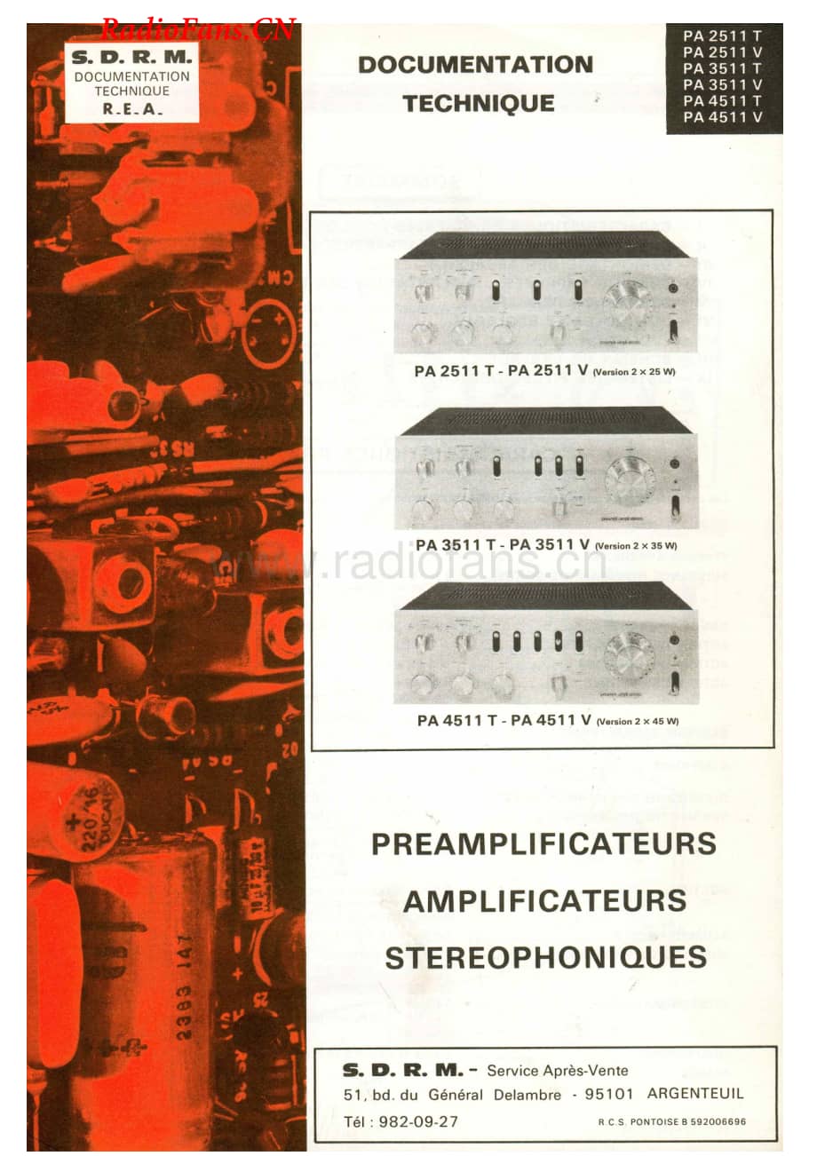 Continental-PA4511V-int-sm维修电路图 手册.pdf_第1页