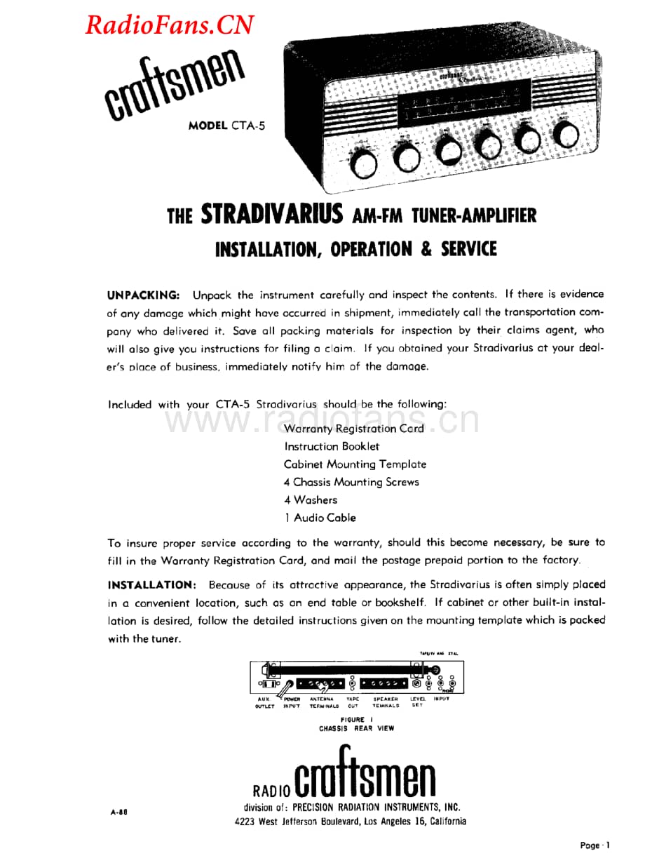 Craftsmen-Stradvarius-tun-sm维修电路图 手册.pdf_第1页