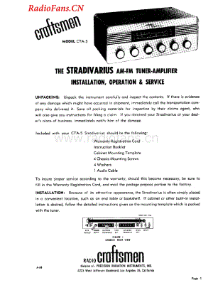 Craftsmen-Stradvarius-tun-sm维修电路图 手册.pdf