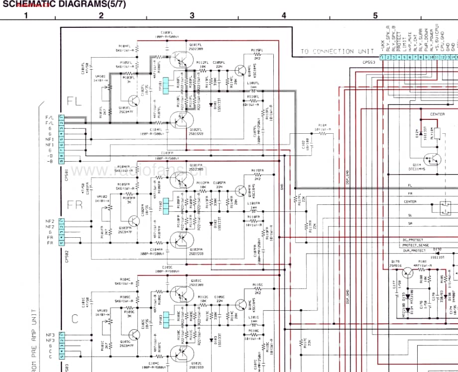 Denon-AVR1602-avr-sch维修电路图 手册.pdf_第3页