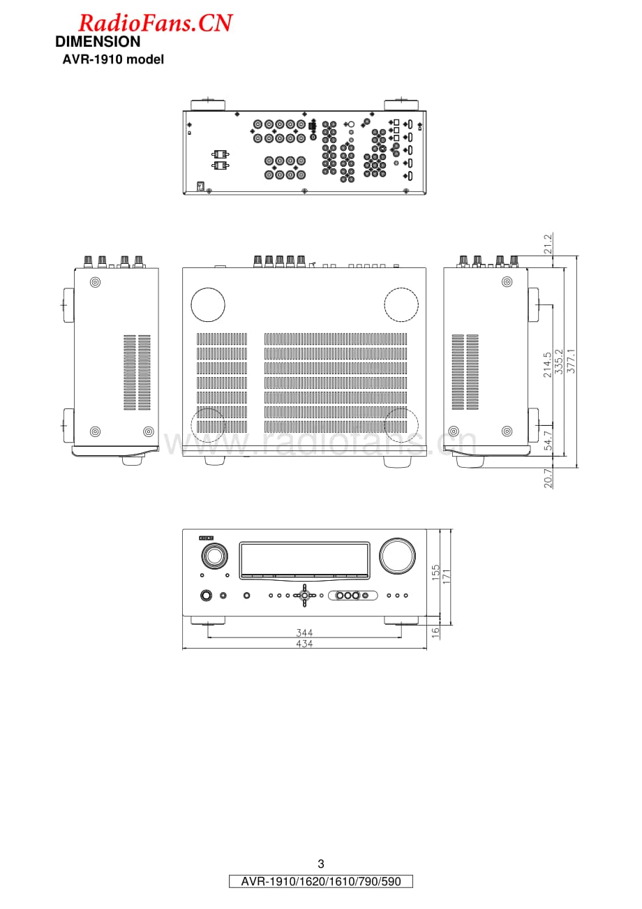 Denon-AVR1610-avr-sm维修电路图 手册.pdf_第3页