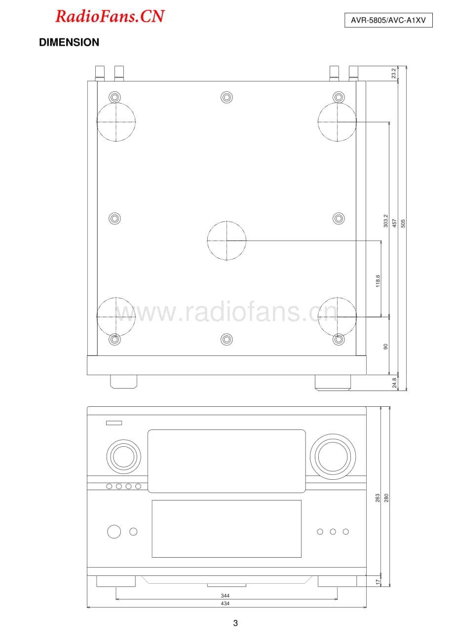 Denon-AVR5805-avr-sm维修电路图 手册.pdf_第3页