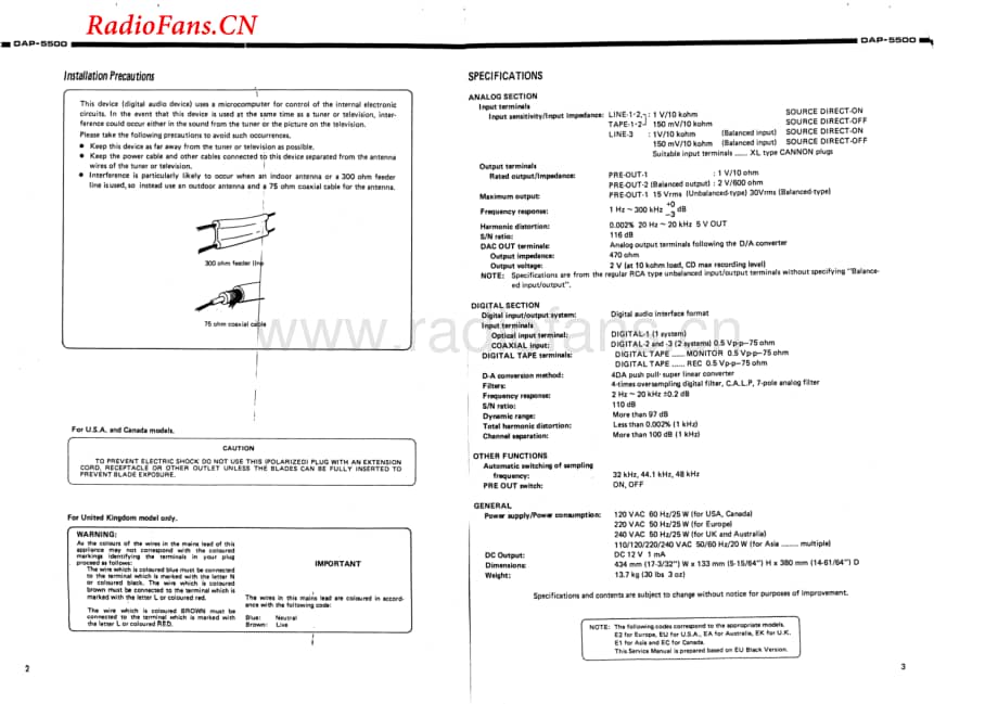 Denon-DAP5500-pre-sm维修电路图 手册.pdf_第2页