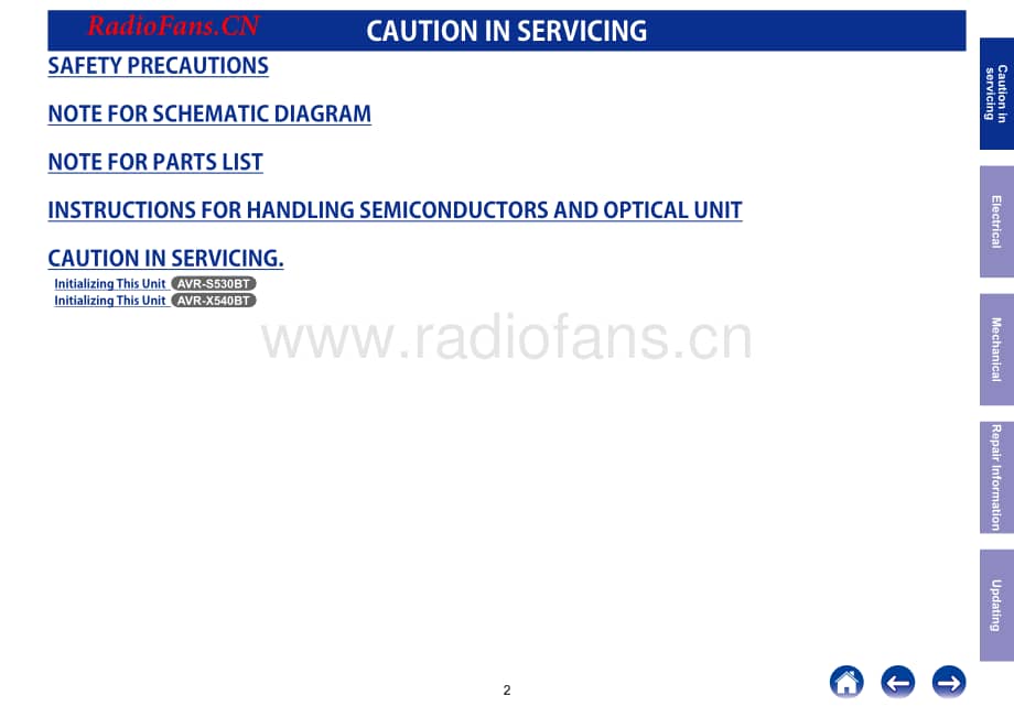 Denon-AVRS530BT-avr-sm维修电路图 手册.pdf_第2页