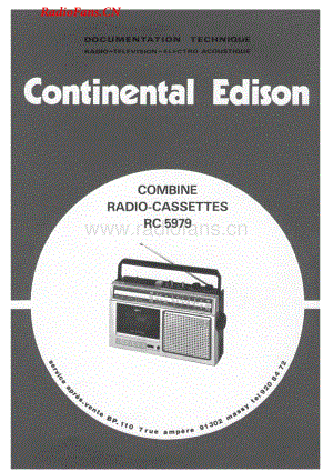 Continental-RC5079-rec-sm维修电路图 手册.pdf