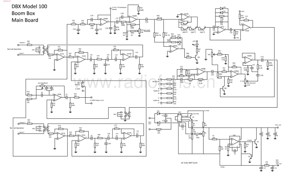 DBX-100-bb-sch维修电路图 手册.pdf_第1页