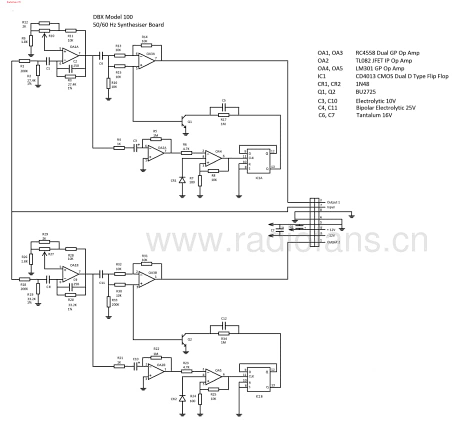 DBX-100-bb-sch维修电路图 手册.pdf_第2页