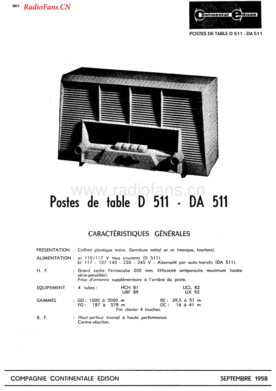 Continental-D511-rec-sch维修电路图 手册.pdf_第1页