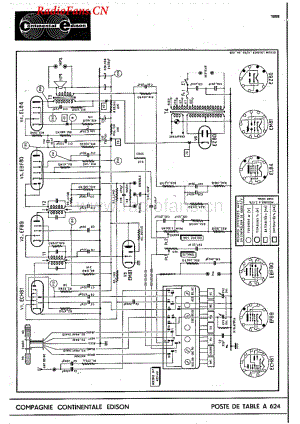 Continental-A624-rec-sch维修电路图 手册.pdf