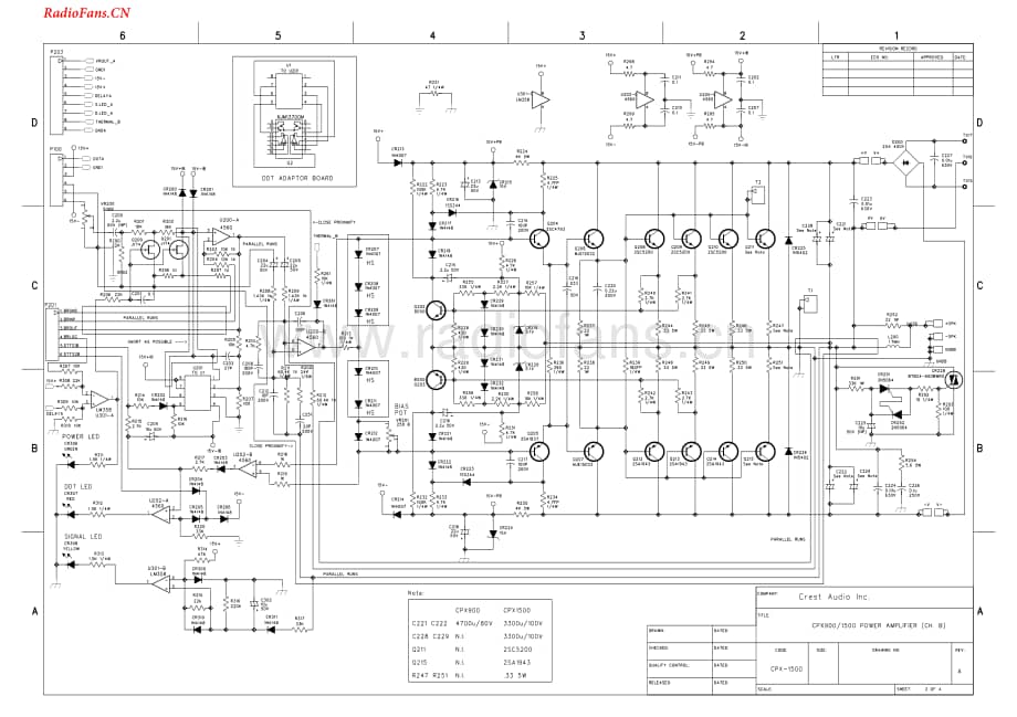 Crest-CPX1500-pwr-sch维修电路图 手册.pdf_第2页