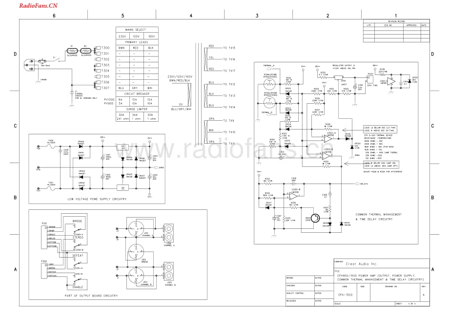 Crest-CPX900-pwr-sch维修电路图 手册.pdf_第3页