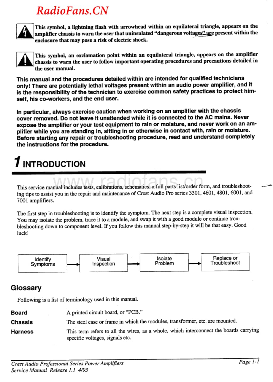 Crest-6001-pwr-sm维修电路图 手册.pdf_第2页