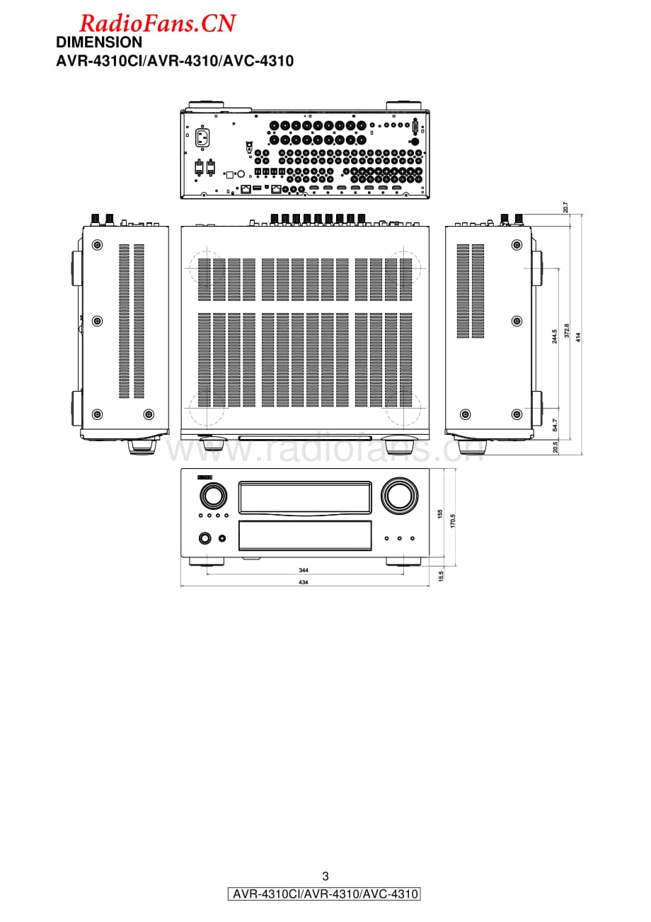 Denon-AVC4310-avr-sm维修电路图 手册.pdf_第3页