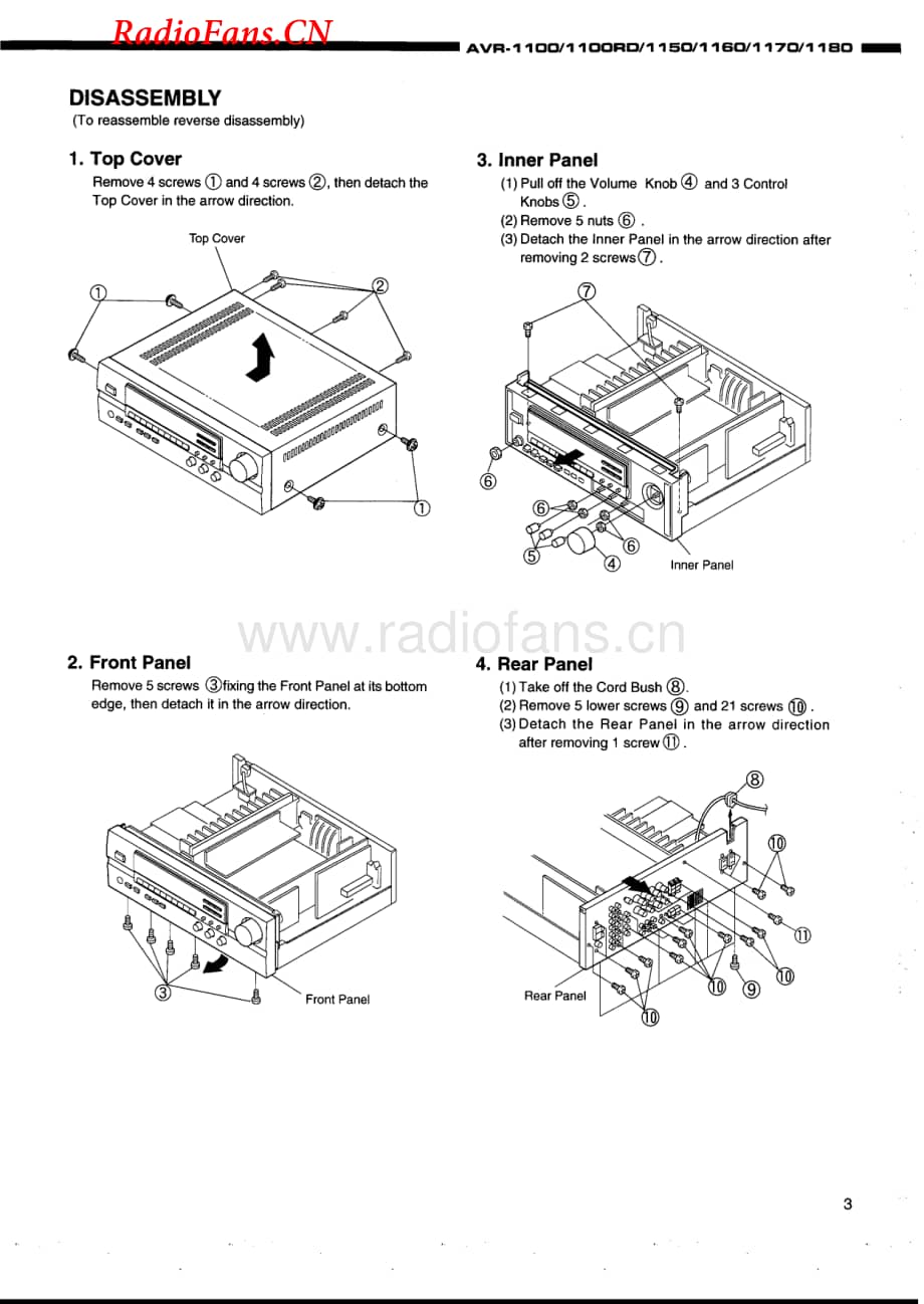 Denon-AVR1100-avr-sm维修电路图 手册.pdf_第3页