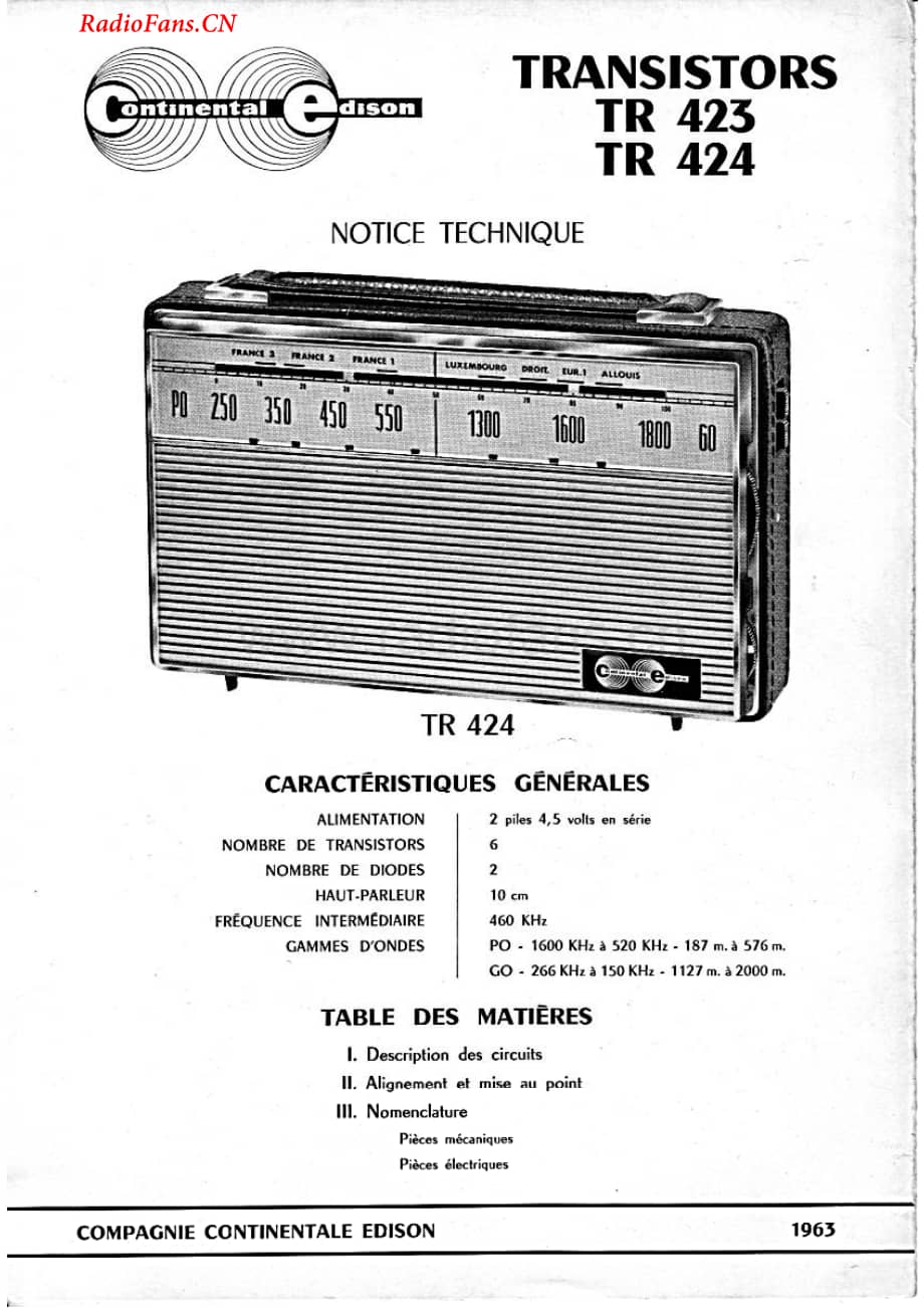 Continental-TR424-rec-sm维修电路图 手册.pdf_第1页