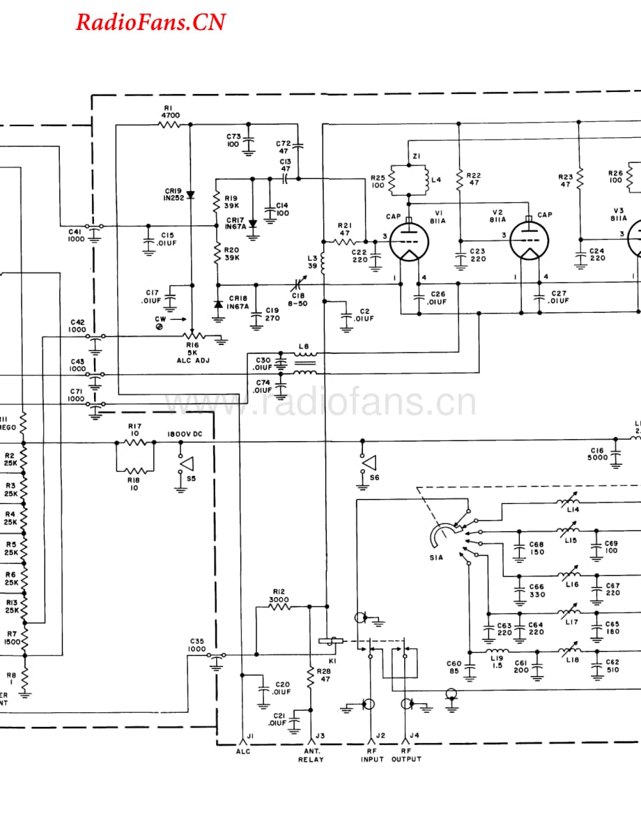 Collins-30L-pwr-sch维修电路图 手册.pdf_第2页