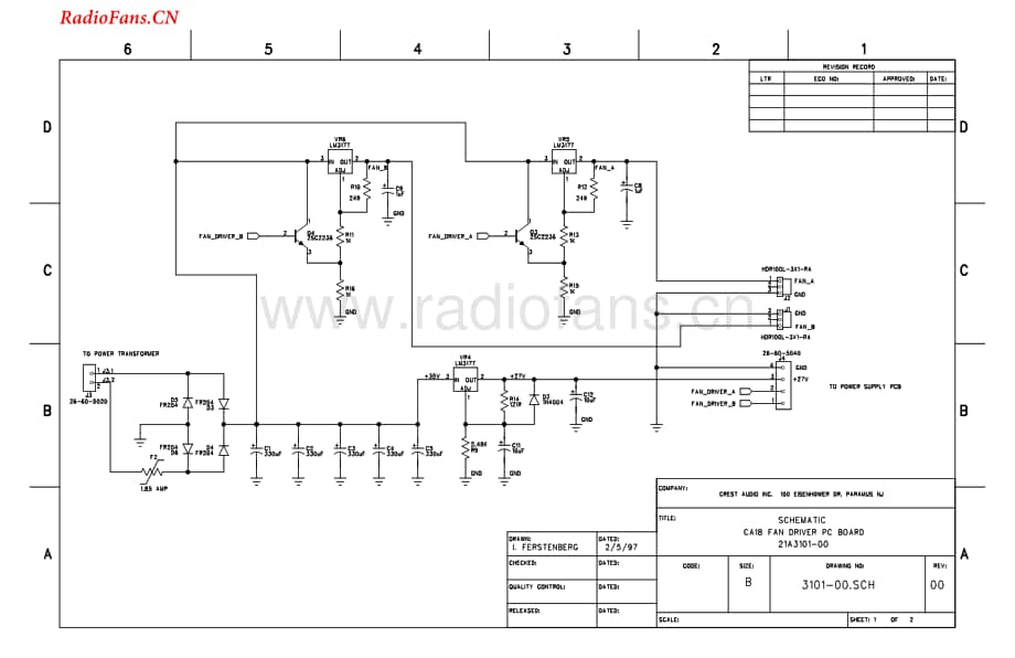 Crest-CA18-pwr-sch维修电路图 手册.pdf_第2页