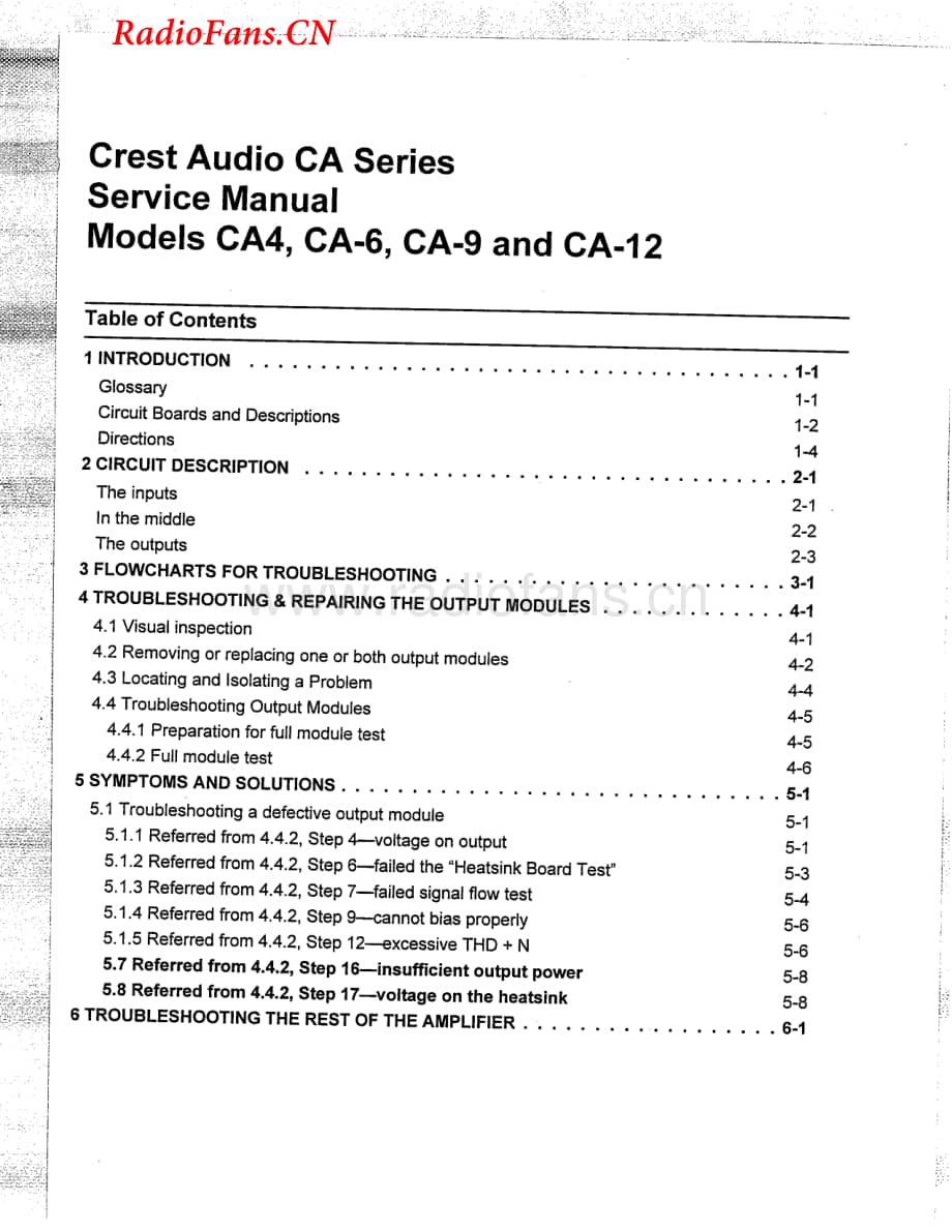 Crest-CA-Series-pwr-sm维修电路图 手册.pdf_第3页